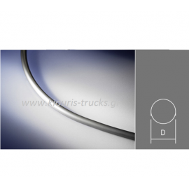 340-ΚΟΡΔΟΝΙ PVC ΓΚΡΙ Φ8 100 ΜΕΤΡΑ