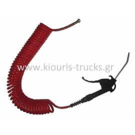 200-ΣΠΙΡΑΛ ΑΕΡΟΣ ΜΕ ΠΙΣΤΟΛΗ ΚΑΜΠΙΝΑΣ ΚΟΚΚΙΝΟ