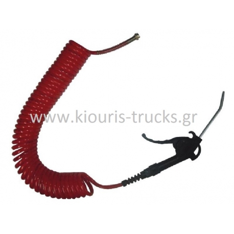 200-ΣΠΙΡΑΛ ΑΕΡΟΣ ΜΕ ΠΙΣΤΟΛΗ ΚΑΜΠΙΝΑΣ ΚΟΚΚΙΝΟ