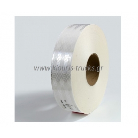 004-ΤΑΙΝΙΑ ΑΝΤΑΝΑΚΛΑΣΤΙΚΗ ΛΕΥΚΗ 3Μ 1 ΜΕΤΡΟ ΦΑΡΔΟΣ 5.5 CM