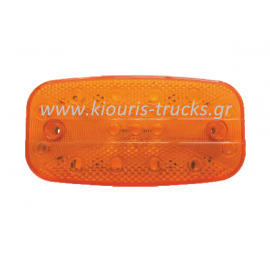 338-ΦΑΝΑΡΙ 15 LED ΚΙΤΡΙΝΟ ΧΩΡΙΣ ΒΑΣΗ 12-24V