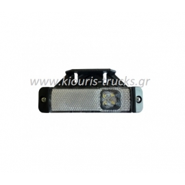 323-ΦΑΝΑΡΙ 3 LED ΛΕΥΚΟ 12-24V