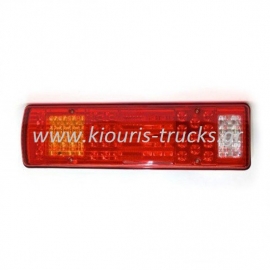 211-ΦΑΝΑΡΙ LED 6 ΦΩΤΟ ΜΕ ΤΕΤΡΑΓΩΝΟ ΦΛΑΣ ΑΡΙΣΤΕΡΟ