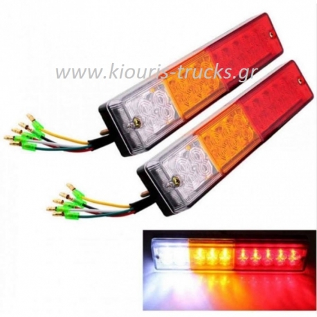 195-ΦΑΝΑΡΙ LED 3 ΦΩΤΟ ΣΤΟΠ ΠΟΡΕΙΑΣ ΦΛΑΣ ΟΠΙΣΘΕΝ 1ΤΕΜΑΧΙΟ 23X5X3