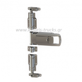 4195-ΚΛΕΙΣΤΡΟ 27ΧΙΛ ΚΟΜΠΛΕ ΜΕ ΛΑΒΗ 28,9Χ12,3 ΙΝΟΞ  ΧΩΡΙΣ ΣΩΛΗΝΑ