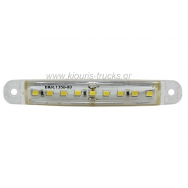 312-ΦΑΝΑΡΙ 9 LED 12/24V 9 ΠΟΝΤΟΙ ΛΕΥΚΟ