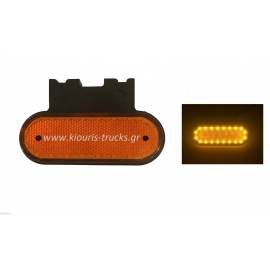 348-ΦΑΝΑΡΙ 20 LED ΠΛΑΙΝΟ ΜΕ ΒΑΣΗ SCHMITZ