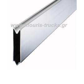 3360-ΑΛΟΥΜΙΝΙΟ ΓΙΑ ΠΛΑΙΝΟ ΚΟΥΡΤΙΝΑΣ 2.5Χ10x3,25 ΜΕΤΡΑ
