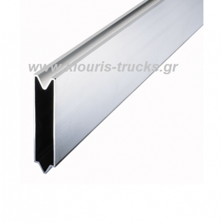 456-ΑΛΟΥΜΙΝΙΟ ΓΙΑ ΠΛΑΙΝΟ ΚΟΥΡΤΙΝΑΣ 2,5Χ15 ΠΟΝΤΟΙ 6,5 ΜΕΤΡΑ