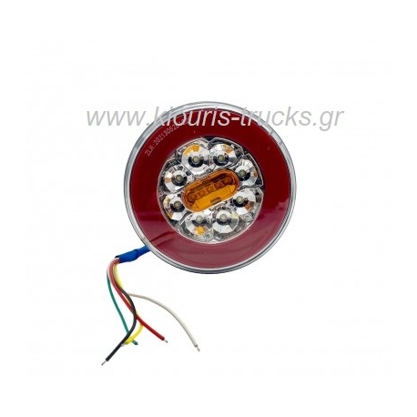 170-ΦΑΝΑΡΙ NEON LED ΣΤΡΟΓΓΙΛΟ ΣΤΟΠ-ΠΟΡΕΙΑΣ ΦΛΑΣ