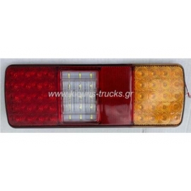 208-ΦΑΝΑΡΙ LED 4 ΦΩΤΟ 12-24V 33 X 12CM 1 ΤΕΜΑΧΙO