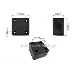 ΤΑΚΟΣ ΤΕΤΡΑΓΩΝΟΣ 130 Χ 130 Χ 8 ΤΡΥΠΕΣ 8 Χ 8