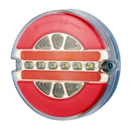 175-ΦΑΝΑΡΙ LED NEON ΣΤΡΟΓΓΙΛΟ  ΣΤΟΠ-ΠΟΡΕΙΑΣ-KINOYMENO ΦΛΑΣ 24V Φ14