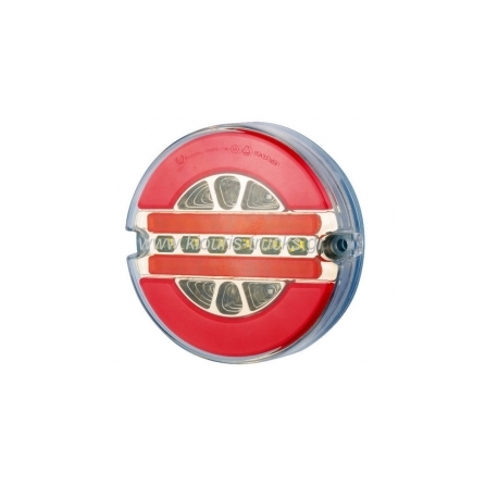 175-ΦΑΝΑΡΙ LED NEON ΣΤΡΟΓΓΙΛΟ  ΣΤΟΠ-ΠΟΡΕΙΑΣ-KINOYMENO ΦΛΑΣ 24V Φ14