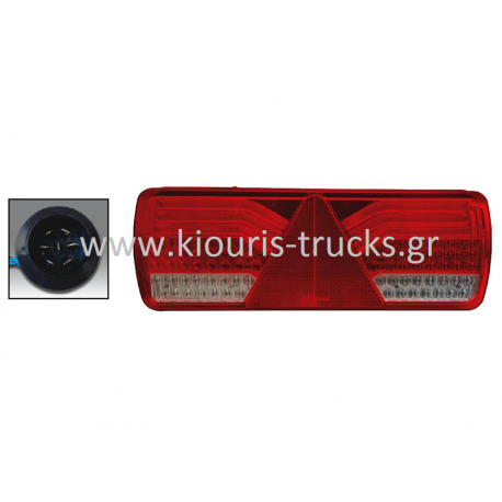 086-ΦΑΝΑΡΙ LED ΜΕ ΝΕΟΝ ΓΡΑΜΜΕΣ ΑΡΙΣΤΕΡΟ