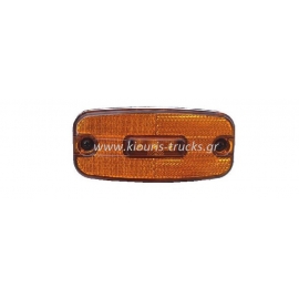 339-ΦΑΝΑΡΙ 3 LED ΚΙΤΡΙΝΟ ΧΩΡΙΣ ΒΑΣΗ 12-24V