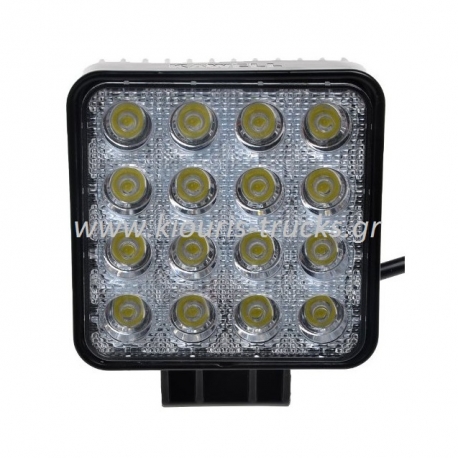 376-ΠΡΟΒΟΛΕΑΣ LED ΜΕΓΑΛΟΣ 48W 10-30V